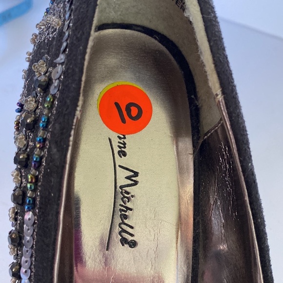 🍒 Boho Black Suede Heels!!! - Picture 11 of 11